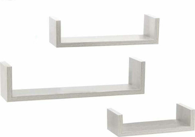 Set 3 Mensole Da Parete Moderne Design Con Bordi Mensola Scaffale Legno Bianco Casa, arredamento e bricolage > Arredamento > Mobili e Accessori Trade Shop italia - Napoli, Commerciovirtuoso.it