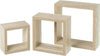 Set 3 Mensole Da Parete Moderne Design Cubo Mensola Scaffale In Legno Mdf Beige Casa e cucina/Organizzazione interni/Porta oggetti cassetti e scaffali/Mensole da muro Trade Shop italia - Napoli, Commerciovirtuoso.it