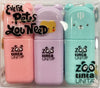 Set 3 Mini Evidenziatori Tinta Unita Zoo Cancelleria e prodotti per ufficio/Scuola e materiale didattico/Materiale scolastico/Set scolastici Cartoleria Deja Vu - Crotone, Commerciovirtuoso.it