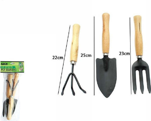 Set 3 Pezzi Attrezzi Da Giardino Giardinaggio Accessori Rastrello Paletta 59697 Fai da te/Utensili elettrici e a mano/Attrezzi da giardinaggio/Vanghe e pale Trade Shop italia - Napoli, Commerciovirtuoso.it
