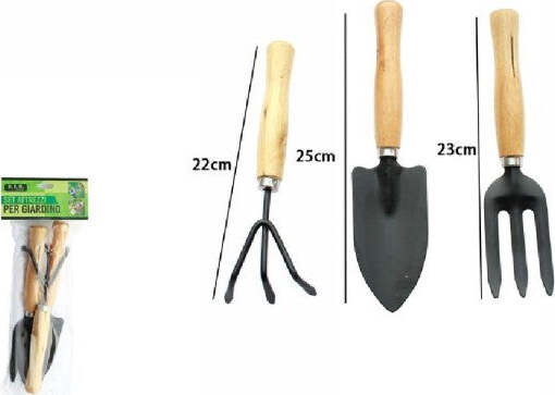 Set-3-Pezzi-Attrezzi-Da-Giardino-Giardinaggio-Accessori-Rastrello-Paletta-59697