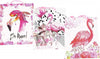 Set-3-Pezzi-Busta-Buste-Piccola-Fenicottero-Regalo-23x18x8-Cm-Sacchetti-Festa