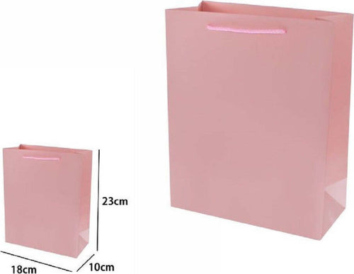 Set 3 Pezzi Buste Borsa Regalo Sacchetti 23x18x10cm 69919 Rosa Con Manico Cordino Casa e cucina/Hobby creativi/Articoli per confezioni regalo/Sacchetti da regalo Trade Shop italia - Napoli, Commerciovirtuoso.it
