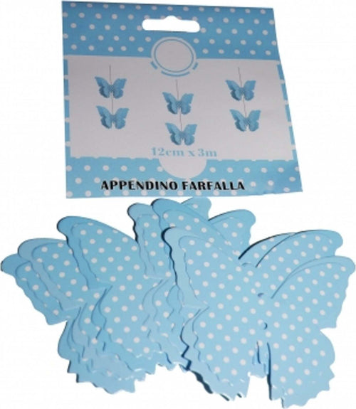 SET 3 PEZZI FESTONI AZZURRO POIS 6 FARFALLE FARFALLA 12CMX3M CIASCUNO COMPLEANNI MATRIMONIO NASCITA BATTESIMO FESTE PARTY Casa e cucina/Hobby creativi/Materiali per hobby creativi/Forniture per feste/Articoli per feste e compleanni per bambini/Decorazioni/Ghirlande festoni e coriandoli/Ghirlande Trade Shop italia - Napoli, Commerciovirtuoso.it