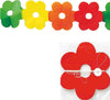 Set 3 Pezzi Festoni Carta Fiore 3 Metri Fiori Colorati Multicolor Bandierine Casa, arredamento e bricolage > Prodotti per Feste > Festoni e Palloncini Trade Shop italia - Napoli, Commerciovirtuoso.it