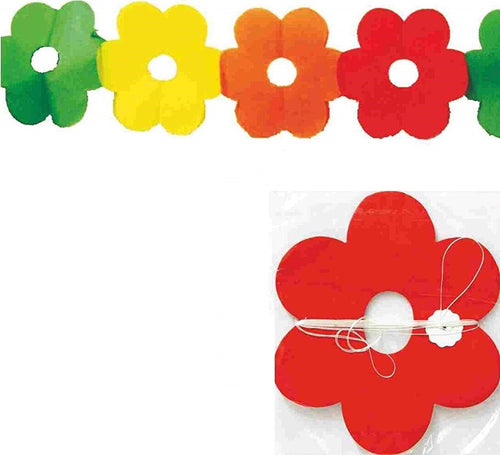 Set 3 Pezzi Festoni Carta Fiore 3 Metri Fiori Colorati Multicolor Bandierine Casa, arredamento e bricolage > Prodotti per Feste > Festoni e Palloncini Trade Shop italia - Napoli, Commerciovirtuoso.it