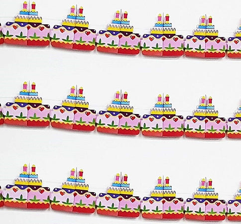 Set 3 Pezzi Festoni Carta Torta Candeline 3m Torte Cake Bandierine Festone Feste Casa, arredamento e bricolage > Prodotti per Feste > Festoni e Palloncini Trade Shop italia - Napoli, Commerciovirtuoso.it