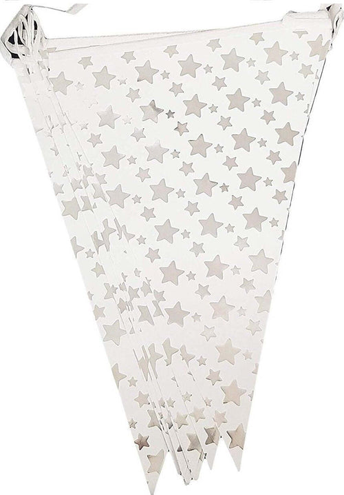 Set 3 Pezzi Festoni Stelle Argento Per Feste 16 Bandierine 4.8m Ciascuno Casa, arredamento e bricolage > Prodotti per Feste Trade Shop italia - Napoli, Commerciovirtuoso.it
