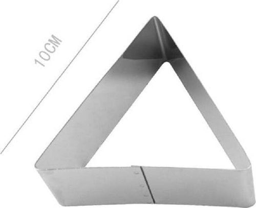 Set 3 Pezzi Forme Stampi Stampo Per Dolci Torte Biscotti Triangolari 10cm 98924 Casa e cucina/Teglie da forno e accessori per pasticceria/Accessori e utensili per pasticceria/Formine per biscotti Trade Shop italia - Napoli, Commerciovirtuoso.it