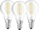 SET 3 PEZZI LAMPADINE LED GLOBO BASSO CONSUMO 4W E14 4000K LUCE NATURALE OSRAM Illuminazione/Lampadine/Lampadine a LED Trade Shop italia - Napoli, Commerciovirtuoso.it