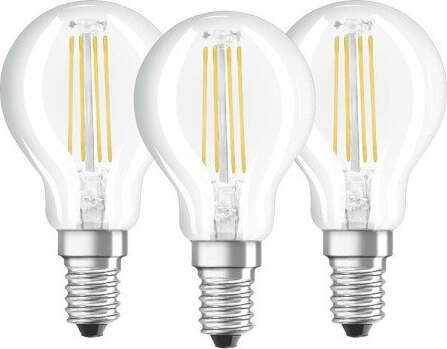 Set 3 Pezzi Lampadine Led Globo Basso Consumo 4w E14 4000k Luce Naturale Osram Illuminazione/Lampadine/Lampadine a LED Trade Shop italia - Napoli, Commerciovirtuoso.it