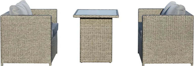 Set-3-Pezzi-Mobili-da-Giardino-con-2-Divani-con-Cuscini-e-1-Tavolo-in-Rattan-PE,-Salotto-da-Esterno-Grigio-Nero--863-075