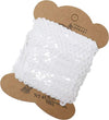 Set-3-Pezzi-Nastro-Paillettes-Bianco-3-Metri-Cc6826-Fascia-Glitter-Cucito-Sarta