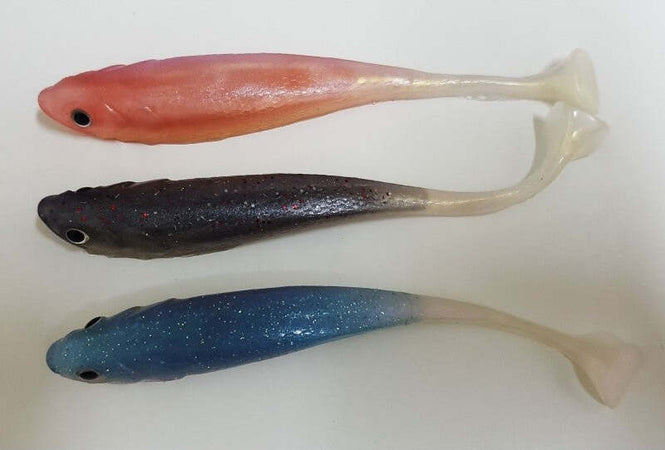 SET 3 PEZZI PESCI ESCHE ARTIFICIALI IN GOMMA SILICONE PER PESCA LAGO FIUME Sport e tempo libero/Caccia e Pesca/Pesca/Esche e aromi/Esche artificiali Trade Shop italia - Napoli, Commerciovirtuoso.it