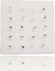 Set 3 Pezzi Piercing Orecchini Naso 2.5 Mm Croce Crocifisso Argento 925 Sterling Moda/Bijoux a piccoli prezzi/Gioielli per il corpo/Piercing/Piercing a bottone Trade Shop italia - Napoli, Commerciovirtuoso.it