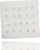Set 3 Pezzi Piercing Orecchini Naso 2.5 Mm Cuore Cuoricino Argento 925 Sterling Moda/Bijoux a piccoli prezzi/Gioielli per il corpo/Piercing/Piercing a bottone Trade Shop italia - Napoli, Commerciovirtuoso.it