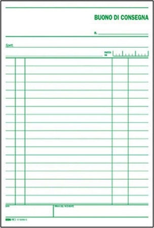 Set-3-Pezzi-Ricevute-Ricevuta-Buono-Di-Consegna-15x22-Cm-Contabilita'-Ufficio