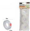 Set 3 Pezzi Rotolo Nastro Adesivo Trasparente Piccolo 1,2 Cm X 30 Metri 69808 Casa, arredamento e bricolage > Bricolage e fai da te > Nastri Trade Shop italia - Napoli, Commerciovirtuoso.it