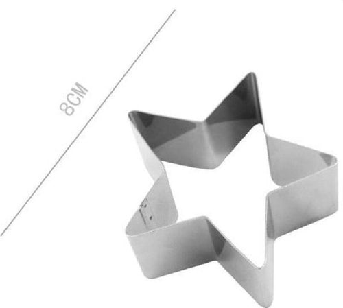 Set 3 Pezzi Stampo Forme Per Dolci Torte Biscotti Stampi Forma Stella 8 Cm 98938 Casa e cucina/Teglie da forno e accessori per pasticceria/Accessori e utensili per pasticceria/Formine per biscotti Trade Shop italia - Napoli, Commerciovirtuoso.it