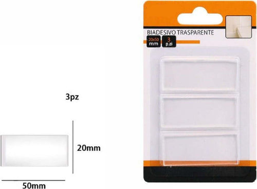 Set 3 Pezzi Strisce Gommini Biadesivo Trasparente Protezione Casa 20x50 Mm 66101 Casa, arredamento e bricolage > Bricolage e fai da te > Minuteria Trade Shop italia - Napoli, Commerciovirtuoso.it