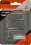 Set 3 Pezzi Strisce Gommini Biadesivo Trasparente Protezione Casa 20x50 Mm 66101 Casa, arredamento e bricolage > Bricolage e fai da te > Minuteria Trade Shop italia - Napoli, Commerciovirtuoso.it