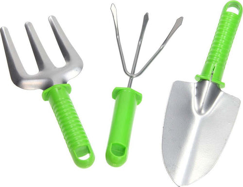 Set 3 Pezzi Utensili Giardinaggio Rastrello Pala Maniglia Manutenzione Giardino Fai da te/Utensili elettrici e a mano/Attrezzi da giardinaggio/Vanghe e pale Trade Shop italia - Napoli, Commerciovirtuoso.it