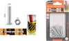Set-3-Pezzi-Viti-Vite-Testa-A-Croce-Piatta-8-X-40-Mm-Con-Dado-Esagonale-M8-90949