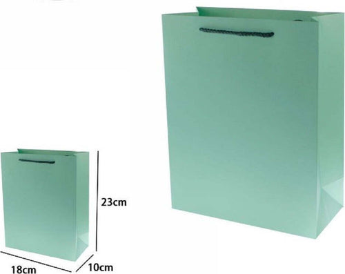 Set 3 Pz Buste Borsa Regalo Sacchetti 23x18x10 Cm 69907 Verde Con Manico Cordino Casa, arredamento e bricolage > Prodotti per Feste Trade Shop italia - Napoli, Commerciovirtuoso.it