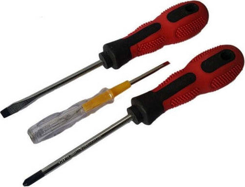 Set-3-Pz-Cacciaviti-Cacciavite-Taglio-Croce-Cercafase-Tensione-Manici-Ergonomici