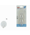 Set 3 Pz Ganci Adesivi Appendini Asciugamani Accappatoio Bagno Cucina Casa 87761
