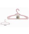 Set 3 Pz Grucce In Plastica Stampelle Appendi Abiti Pantaloni Giacche Rosa 79333