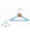 Set 3 Pz Grucce Stampelle Appendiabiti Vestiti Pantaloni Bambini Azzurro 79311