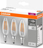 SET 3 PZ LAMPADINE LED A CANDELA BASSO CONSUMO 4W E14 4000K LUCE NATURALE OSRAM Illuminazione/Lampadine/Lampadine a LED Trade Shop italia - Napoli, Commerciovirtuoso.it