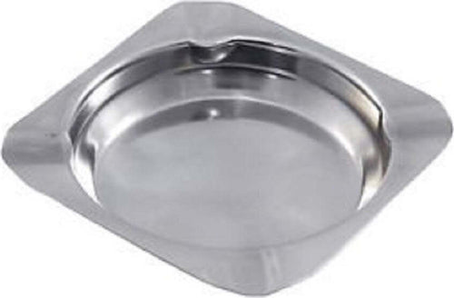 Set 3 Pz. Posacenere Quadrato 11x11cm Porta Cenere Acciaio Tavolo Cucina Esterno Articoli per Fumatori Trade Shop italia - Napoli, Commerciovirtuoso.it