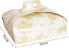 Set 3 Pz Scatola Porta Torta 25x25 Cm Per Alimenti Dolci Paste Pasticceria 58000 Casa e cucina/Teglie da forno e accessori per pasticceria/Accessori e utensili per pasticceria/Scatole per torta Trade Shop italia - Napoli, Commerciovirtuoso.it