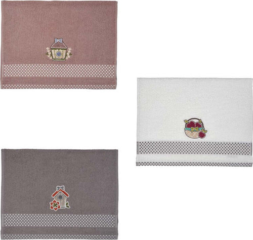 Set-3-pz-Strofinacci-in-Cotone-Vingi-Garden
