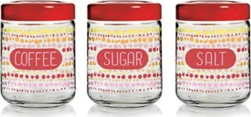 Set 3 Pz Tris Barattoli Da Cucina In Vetro Look Sale Zucchero Caff? Da 800 Cc Casa e cucina/Organizzazione interni/Contenitori e barattoli da cucina/Conservazione cibi/Barattoli e contenitori Trade Shop italia - Napoli, Commerciovirtuoso.it
