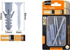 Set-3-Pz-Viti-Vite-Croce-6x80mm-+-Tasselli-Con-Alette-Tassello-M12-Fischer-57575