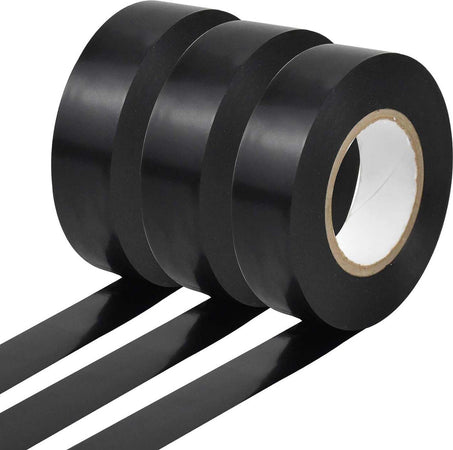 Set 3 Rotolo Nastro Isolante Adesivo Nero In Pvc 19mm Per 20mt Autoestinguente Fai da te/Ferramenta/Adesivi e sigillanti/Nastro adesivo/Nastro isolante Trade Shop italia - Napoli, Commerciovirtuoso.it