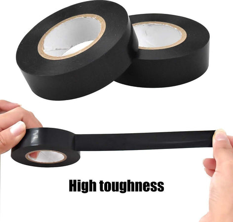 Set 3 Rotolo Nastro Isolante Adesivo Nero In Pvc 19mm Per 20mt Autoestinguente Fai da te/Ferramenta/Adesivi e sigillanti/Nastro adesivo/Nastro isolante Trade Shop italia - Napoli, Commerciovirtuoso.it