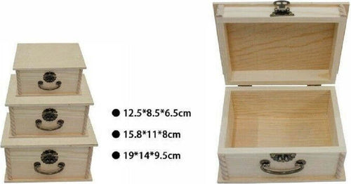Set 3 Scatole In Legno Decoupage Tris Matrioska Scatola Cofanetto Ly-3006 Casa, arredamento e bricolage > Arredamento > Portaoggetti Trade Shop italia - Napoli, Commerciovirtuoso.it