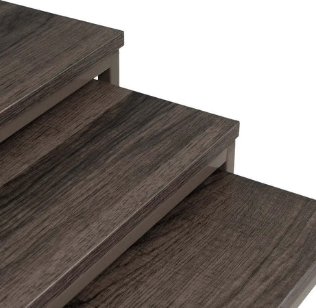 Set-3-Tavolini-ad-Incastro-Industrial-da-Salotto-Caffè-Salvaspazio-Legno-Grigio