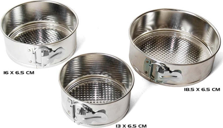 SET 3 TORTIERE A CERNIERA DA FORNO ANTIADERENTI TEGLIE SMONTABILI STAMPI DOLCI Casa e cucina/Teglie da forno e accessori per pasticceria/Teglie e stampi/Teglie per torte/Teglie a cerniera Trade Shop italia - Napoli, Commerciovirtuoso.it