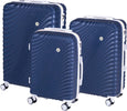 Set-3-Valigie-Rigide-con-Ruote-Easy-Roll-Trolley-Bagaglio-a-Mano-Viaggio-Blu
