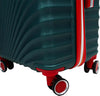 Set-3-Valigie-Rigide-con-Ruote-Easy-Roll-Trolley-Bagaglio-a-Mano-Viaggio-Verde