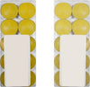 Set-30-Candele-Candela-Profumata-Fragranza-Limone-Lemon-Gialla-Profumo-Essenza