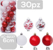 Set 30 Palline Natalizie Decorazioni 6 Cm Addobbi Per Albero Di Natale Xc-8237 Casa, arredamento e bricolage > Prodotti per Feste > Prodotti Natalizi Trade Shop italia - Napoli, Commerciovirtuoso.it