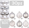 Set 30 Palline Natalizie Decorazioni 6 Cm Addobbi Per Albero Di Natale Xc-8246 Casa, arredamento e bricolage > Prodotti per Feste > Prodotti Natalizi Trade Shop italia - Napoli, Commerciovirtuoso.it
