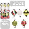 Set 30 Palline Natalizie Decorazioni 6 Cm Addobbi Per Albero Di Natale Xc-8250 Casa, arredamento e bricolage > Prodotti per Feste > Prodotti Natalizi Trade Shop italia - Napoli, Commerciovirtuoso.it
