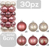 Set 30 Palline Natalizie Decorazioni 6 Cm Addobbi Per Albero Di Natale Xc-8252 Casa, arredamento e bricolage > Prodotti per Feste > Prodotti Natalizi Trade Shop italia - Napoli, Commerciovirtuoso.it